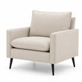Sessel Polyester Beige 85x85x75cm
