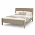Holzbett Eichenholz Beige 200x160 cm