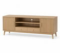TV-Schrank Eichenfurnier Rechteckig 150x40x60cm